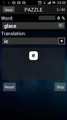 Spanish android App screenshot 2